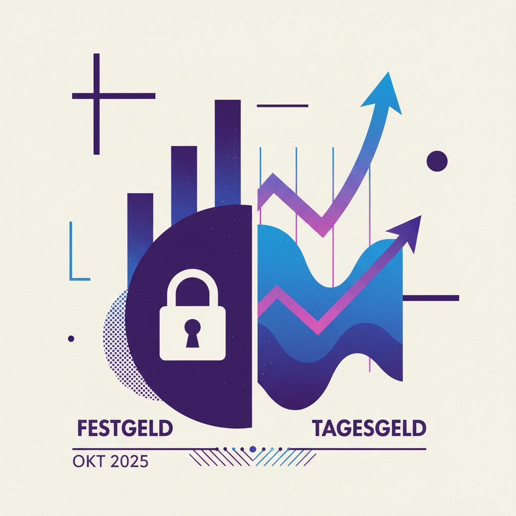 Festgeld oder Tagesgeld: Wann lohnt sich welche Anlageform?